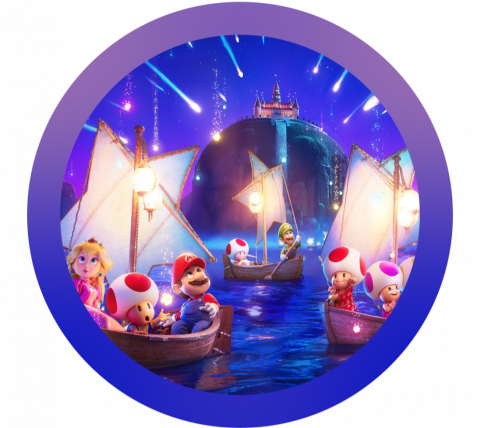 THE SUPER MARIO GALAXY MOVIE ICE THEATERS